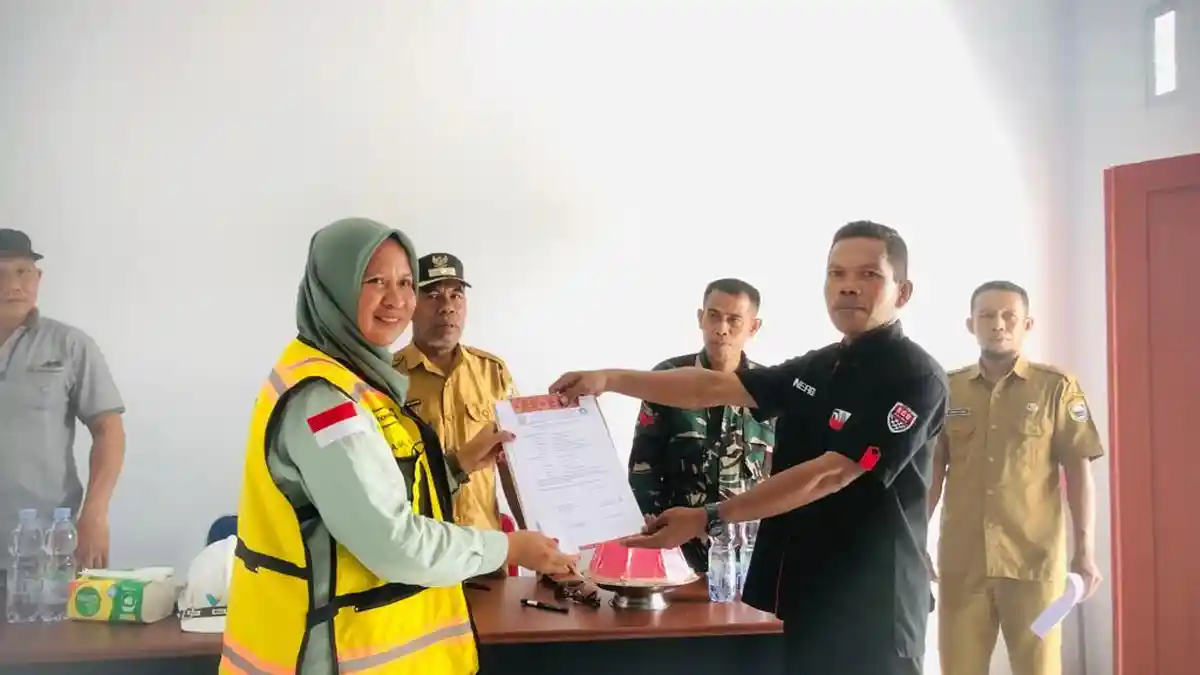 PT Vale IGP Morowali Rampungkan Pembangunan Gedung PAUD Desa Nambo