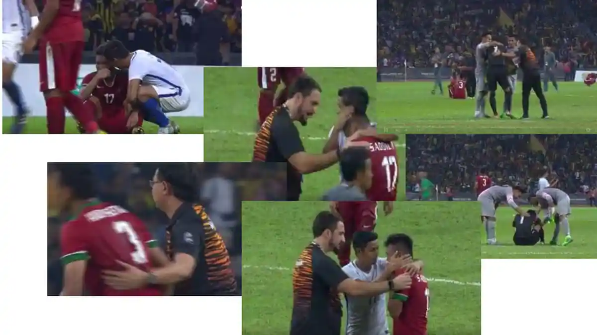 Kalah di Semifinal, Timnas Indonesia Menangis, Perlakuan Malaysia Bikin Sedih!