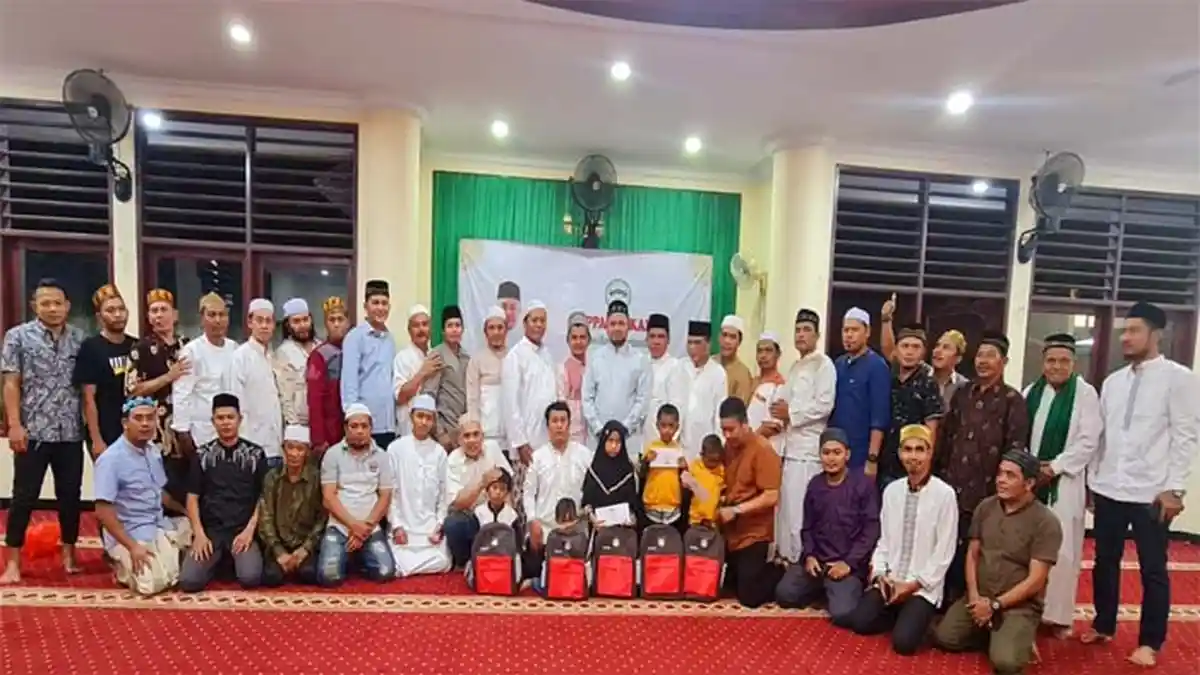 PEPPAS Jakarta Bagi Sembako, Santuni Anak Yatim dan Buka Puasa Bersama Warga Aceh