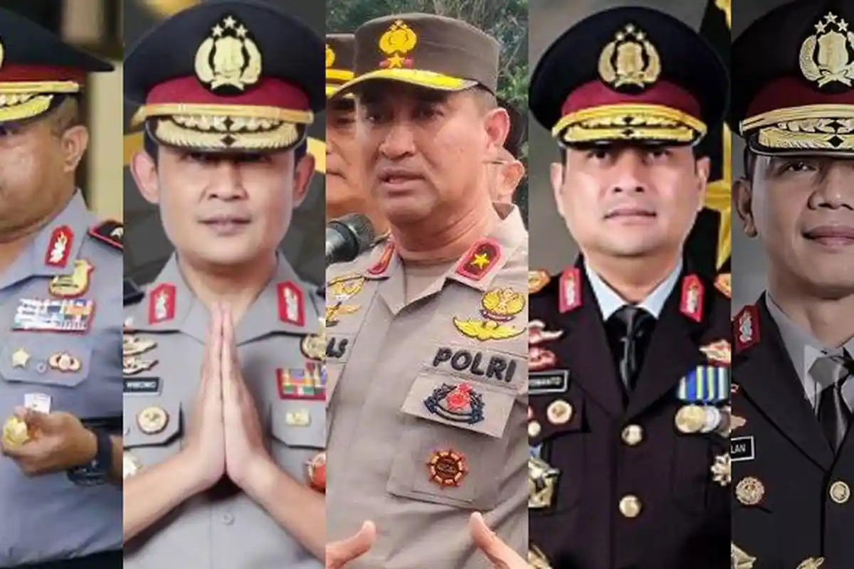 Lima Kapolda Termuda Usai Mutasi Polri Juli 2024, Ribut Hari Wibowo No 2