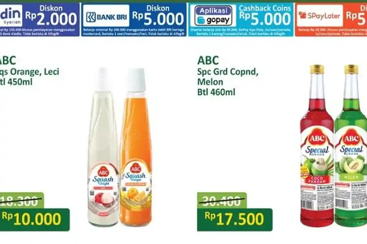 Promo Alfamart JSM Spesial THR 13 Maret 2025 Ada Sirup ABC, Marjan Sarang Tawon, Biskuit Khong Guan