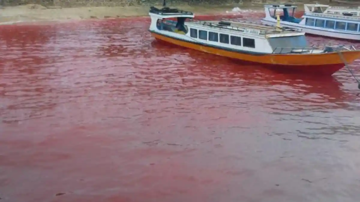 Warga Gempar Air Laut di Pulau Banda Berubah Warna Darah