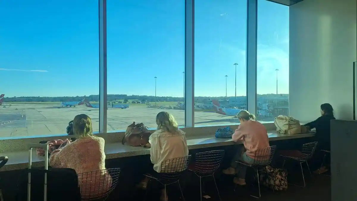 Tak Ada Kata Membosankan Menunggu di Bandara Melbourne
