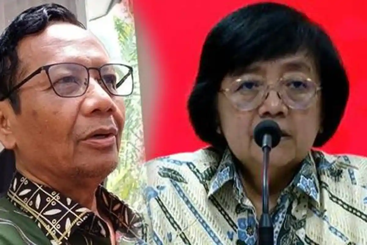 Menteri LHK Siti Nurbaya Tegas Bantah Data Mahfud MD soal Deforestasi Hutan, Ini Klarifikasi Mahfud