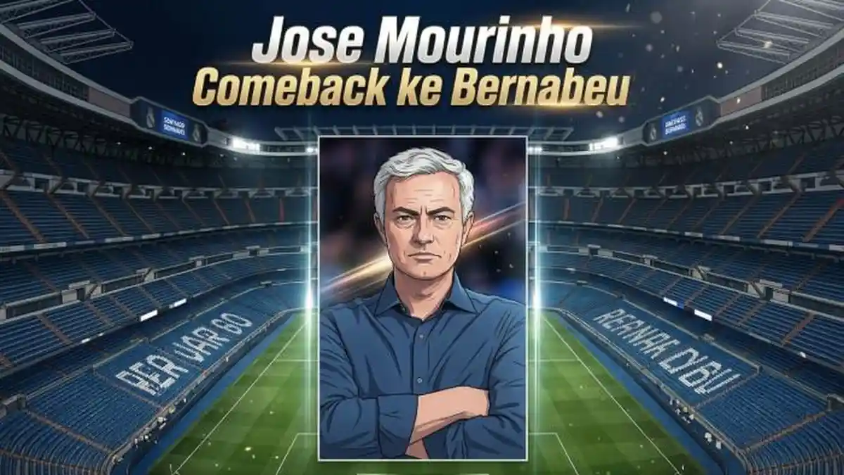 Resmi, Real Madrid Umumkan Jose Mourinho Sebagai Pelatih Baru