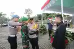 Apel Pengamanan Idul Fitri 2026, Bupati Mitra Ronald Kandoli Ingatkan soal Keamanan