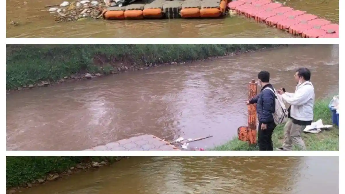 Misteri Mayat di Kali Pesanggrahan: Terbungkus Karung, Batu Pemberat, Diduga Dibuang dari Jembatan
