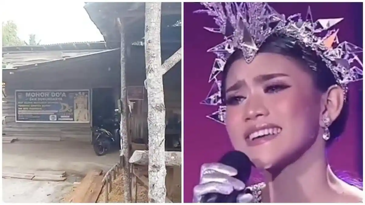 Berdinding Kayu, Begini Penampakan Rumah Sridevi DA Prabumulih Juara Satu Dangdut Academy 5 Indosiar