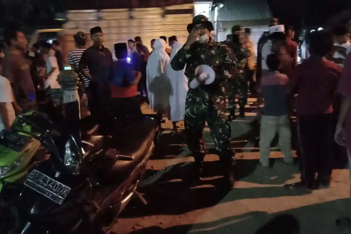 Petugas Gabungan Bubarkan Warga di Tiga Desa yang Sedang Berdoa Tolak Bala