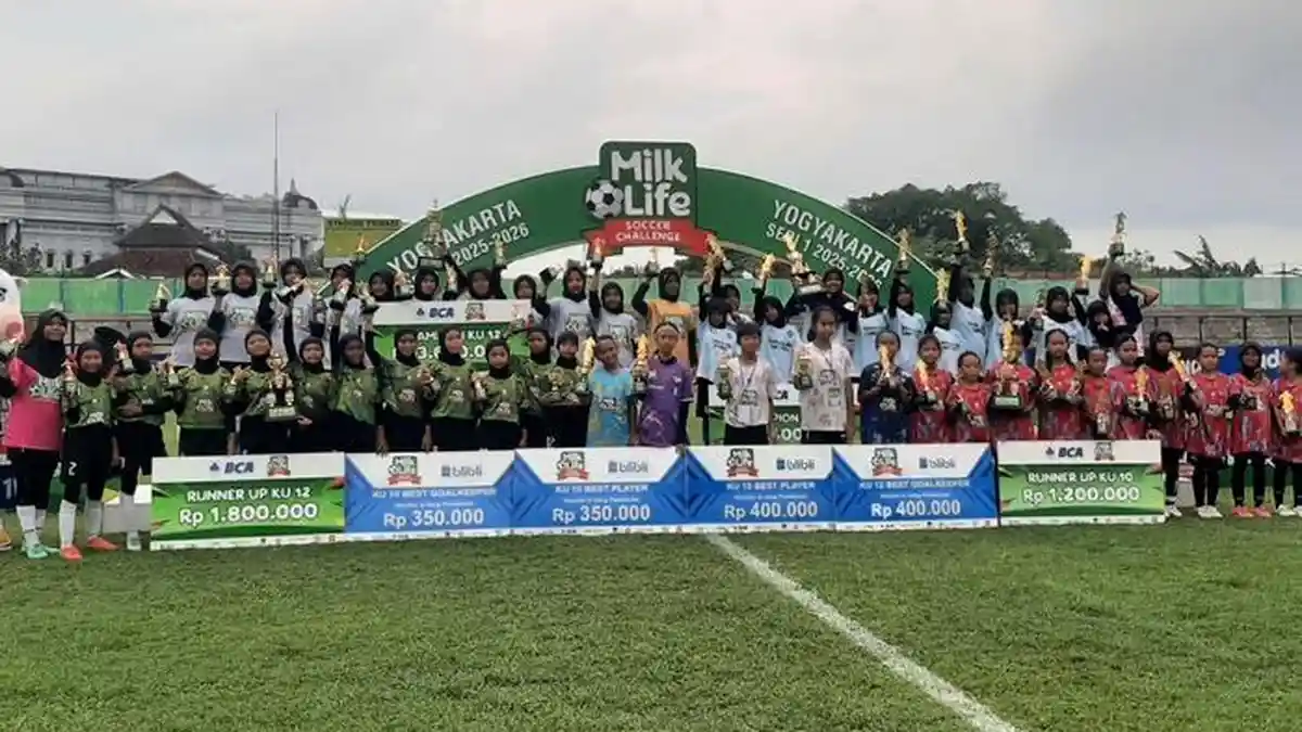 Hujan Gol Warnai Partai Final MLSC 2025, SD Karangploso Bantul Juara KU 12