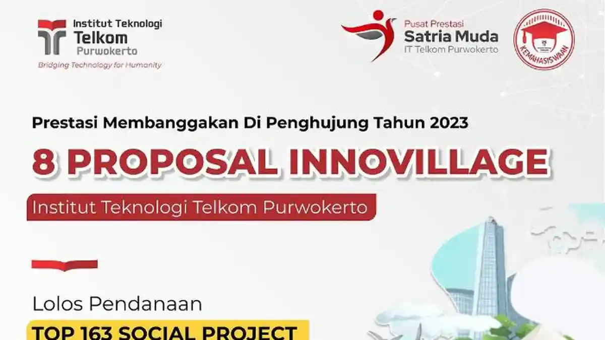 8 Tim IT Telkom Purwokerto Lolos Pendanaan INNOVILLAGE PT. Telkom Indonesia