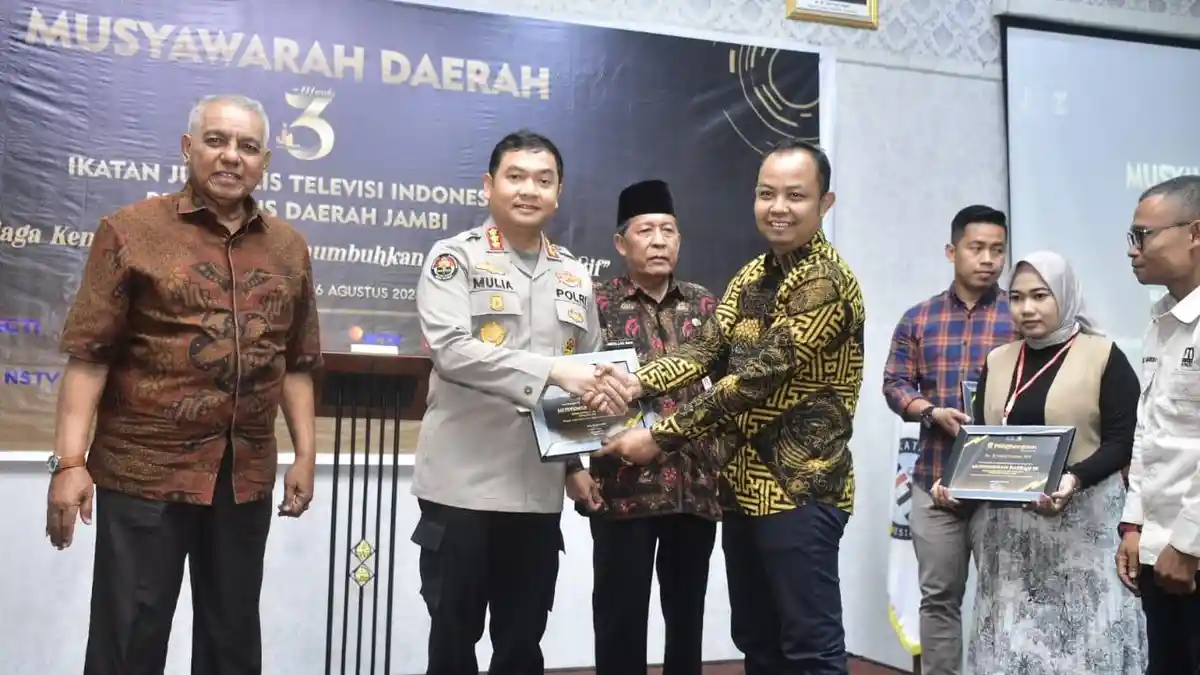Wakili Kapolda Jambi, Kombes Pol Mulia Prianto Hadiri Musda IJTI Jambi