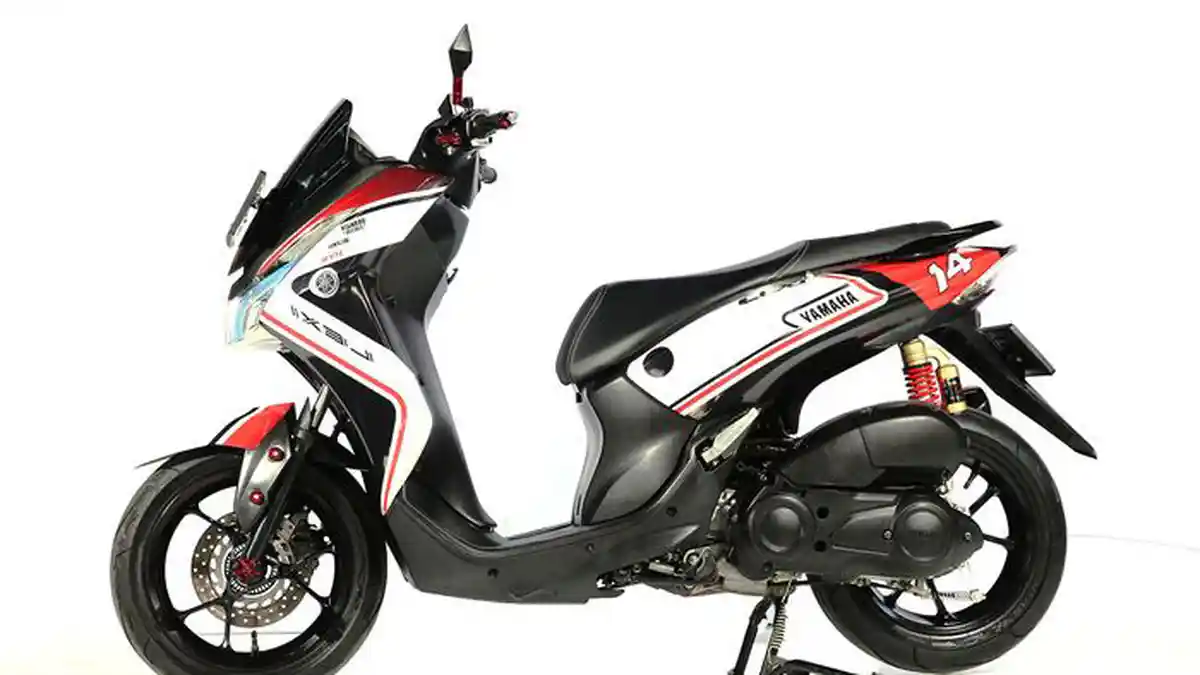 Cuma Modal Rp 5 Juta Yamaha Lexi Milikmu jadi Mirip Yamaha R1