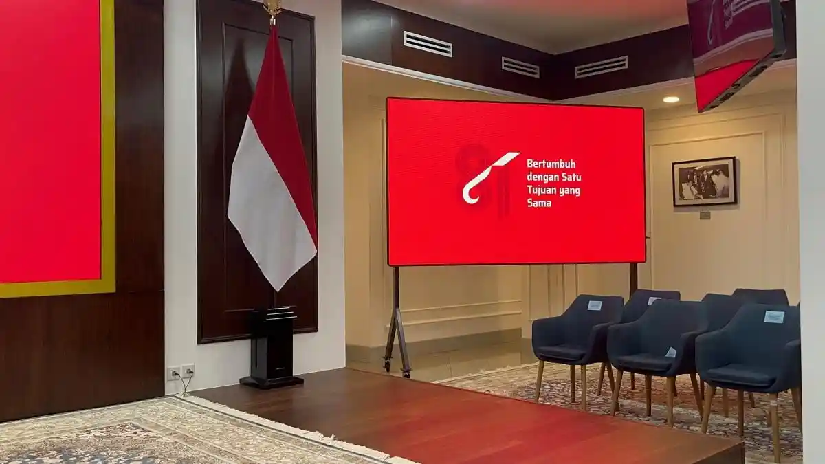 Pemerintah Resmi Luncurkan Logo dan Identitas Visual HUT Ke-81 Kemerdekaan RI - Tribunnews.com