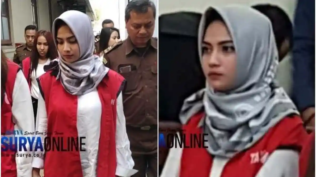 Tampak Berhijab saat Sidang Lanjutan, Vanessa Angel Beberkan Sosok yang Memberinya Kerudung