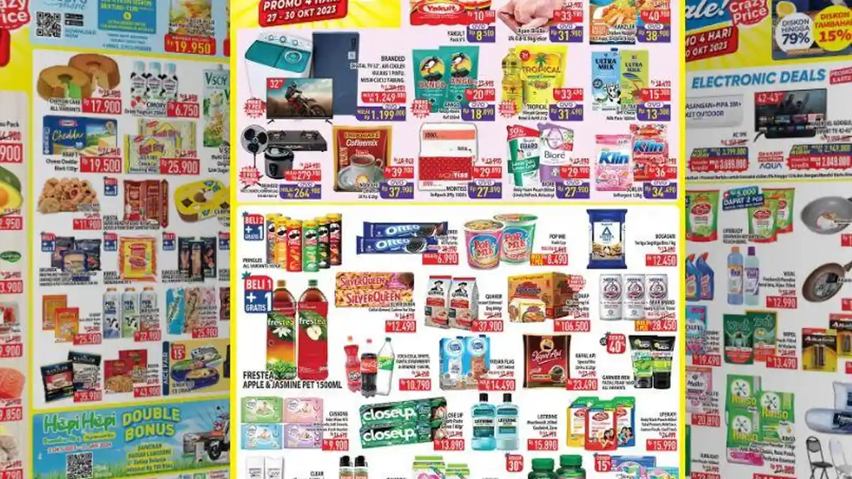 PROMO JSM Hypermart Besok 29 Oktober 2023 Extra Diskon OVO: Soklin Jumbo Rp34.490 Migor Rp31.490
