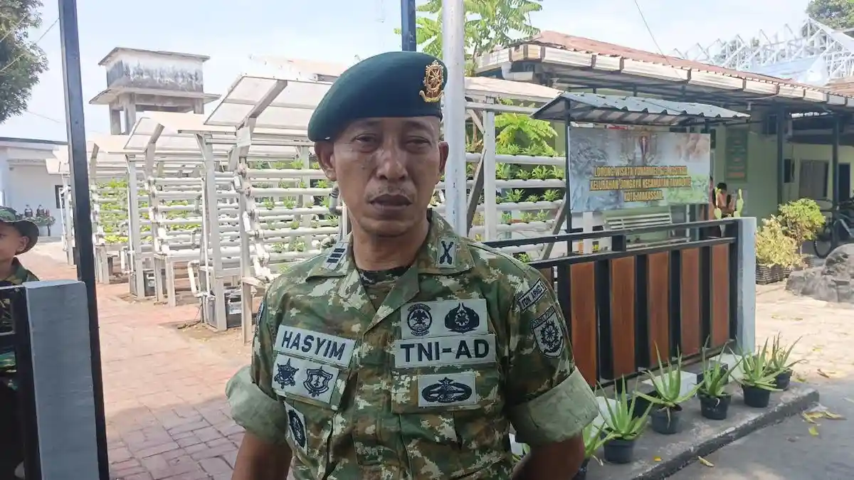 Profil Kapten Hasyim, Perwira TNI yang Pimpin RW 010 Jongaya Kembangkan ...