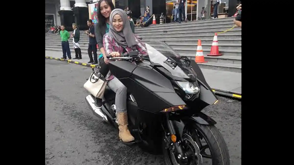 Penampakan Moge Baru Honda Terlihat di Yogyakarta