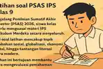 30 Soal Penilaian Sumatif Akhir Semester IPS Kelas 9 SMP, Kurikulum Merdeka Tahun 2026