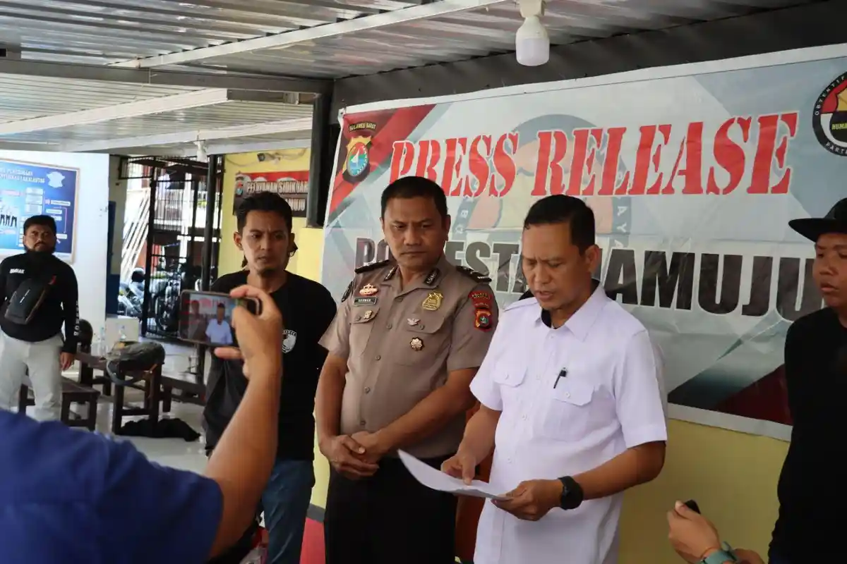 Residivis Curanmor Asal Makassar Ditangkap di Mamuju, Curi Nmax Hingga Fino Tujuh Motor Diamankan