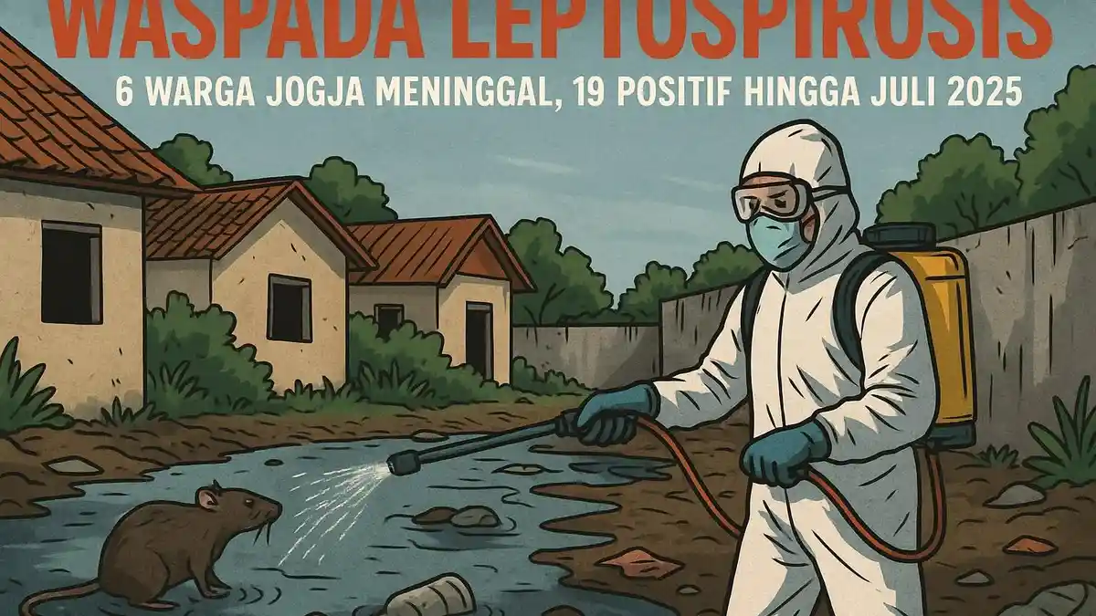 Waspada Leptospirosis: 6 Warga Jogja Meninggal, 19 Positif hingga Juli 2025