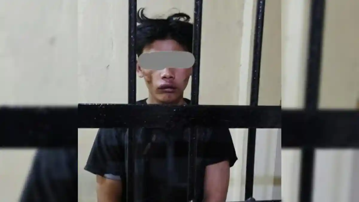 Bawa Pistol Mainan, Bibir Maling Motor di Bogor Dibikin Jontor Warga Rancabungur