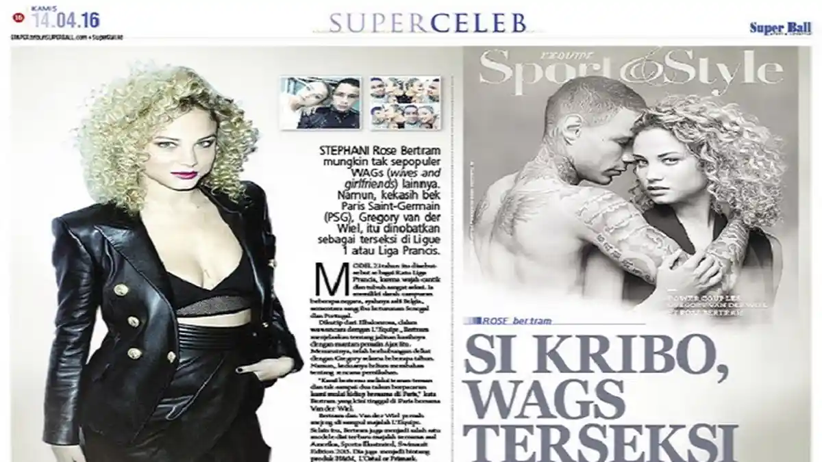 Kekasih Gregory van der Wiel Dinobatkan sebagai WAGs Terseksi di Liga Prancis