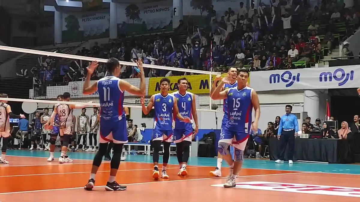 Hasil Proliga 2023 Gresik: Jakarta LavAni Menang Telak dari Surabaya BIN Samator