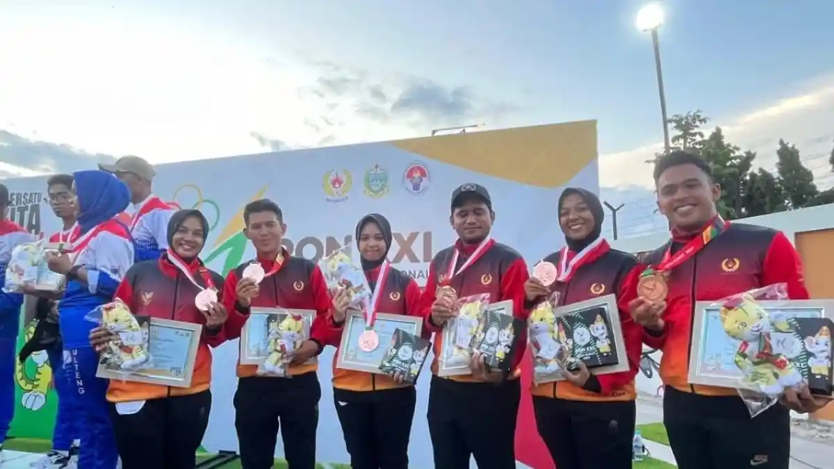 Ibu Persit KCK Korem 032/Wirabraja Raih Perunggu PON Aceh-Sumut, Lambungkan Nama Provinsi Sumbar