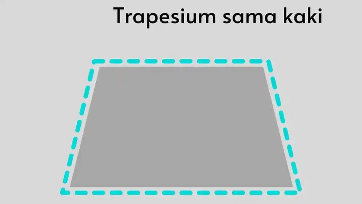 Rumus Trapesium, Lengkap dengan Contoh Soal dan Cara Mengerjakannya