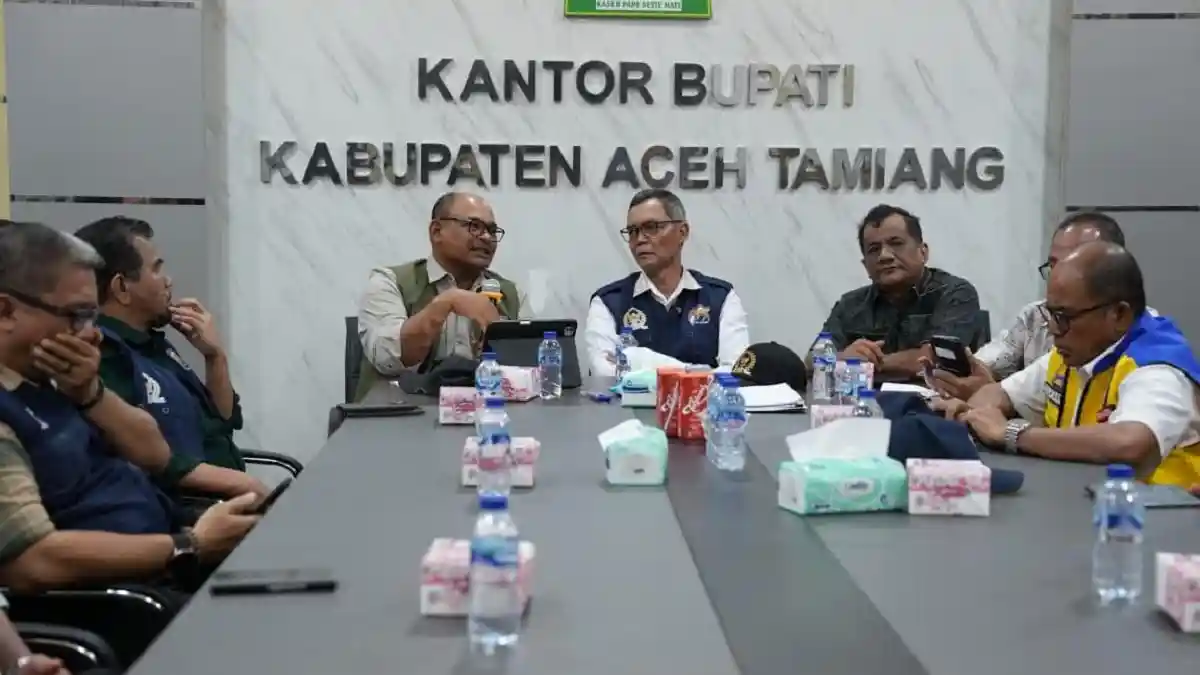 Satgas PRR dan DPR RI Kebut Pembangunan Huntap di Aceh Tamiang