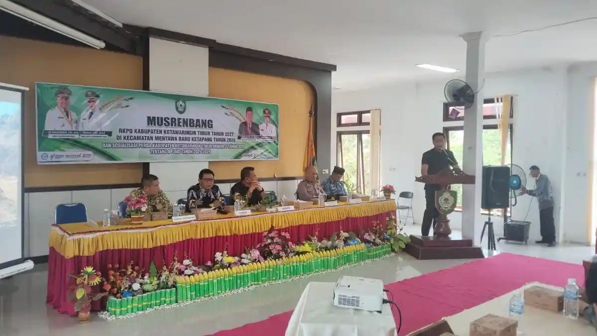Musrenbang RKPD 2027 di MB Ketapang Kotim, 480 Usulan Termasuk Jembatan ...