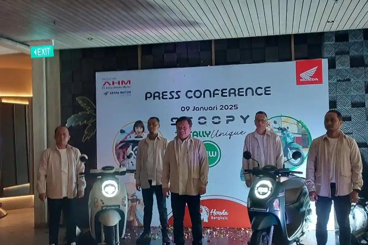 New Honda Scoopy Totally Unique Hadir di Bengkulu, Simak Keunggulan dan Harganya