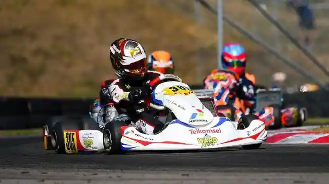 Pebalap Qarrar Firhand Tembus Top 10 Dunia di Ajang Champions of The Future 2025