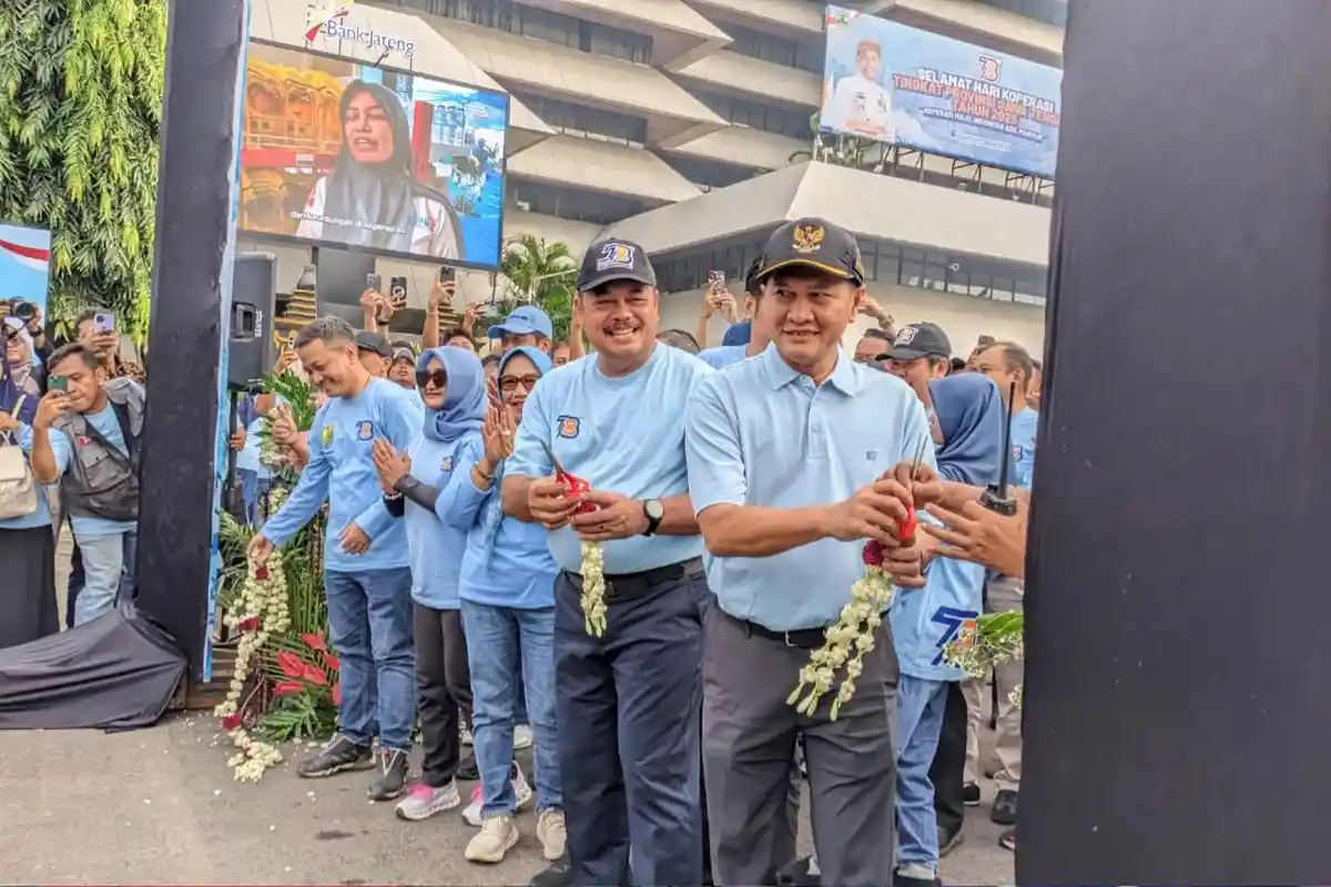 8.523 Koperasi Merah Putih di Jawa Tengah Sudah Diresmikan Tepat di Hari Koperasi ke-78