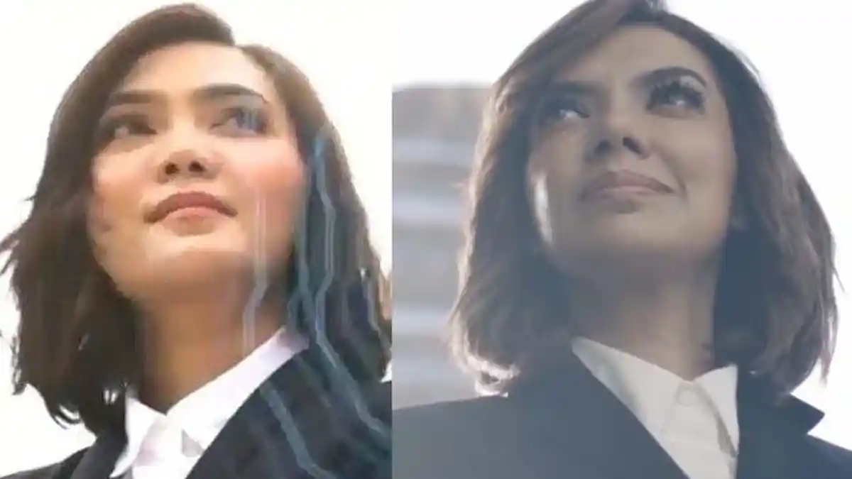 Intip Reaksi Najwa Shihab Saat Pergoki Rina Nose Bergaya Seperti Dirinya
