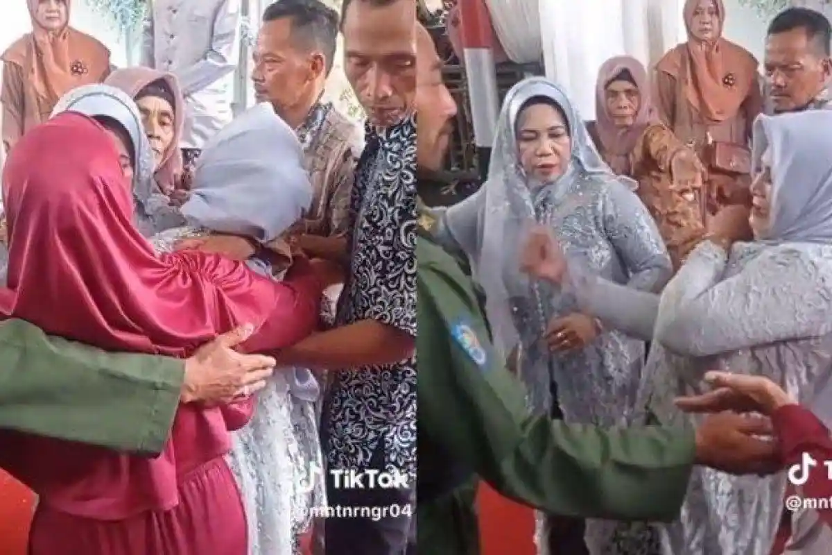 Viral, Emak-emak Diduga Kesurupan di Pernikahan di Bandung Lakukan Silat, Netizen Soroti Kejanggalan