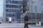 Drone Ukraina Hantam Gedung di Moskow Rusia