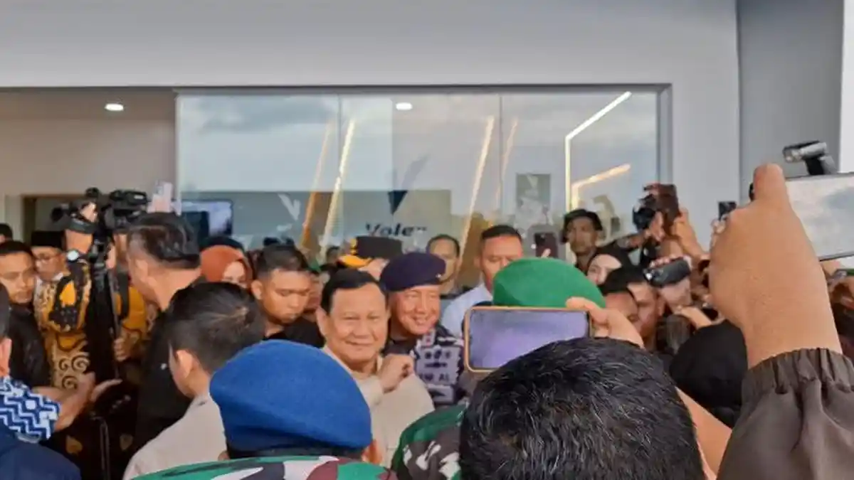 Menhan Prabowo Subianto Hadiri Peresmian Gedung Baru PT Volex Indonesia di Batam