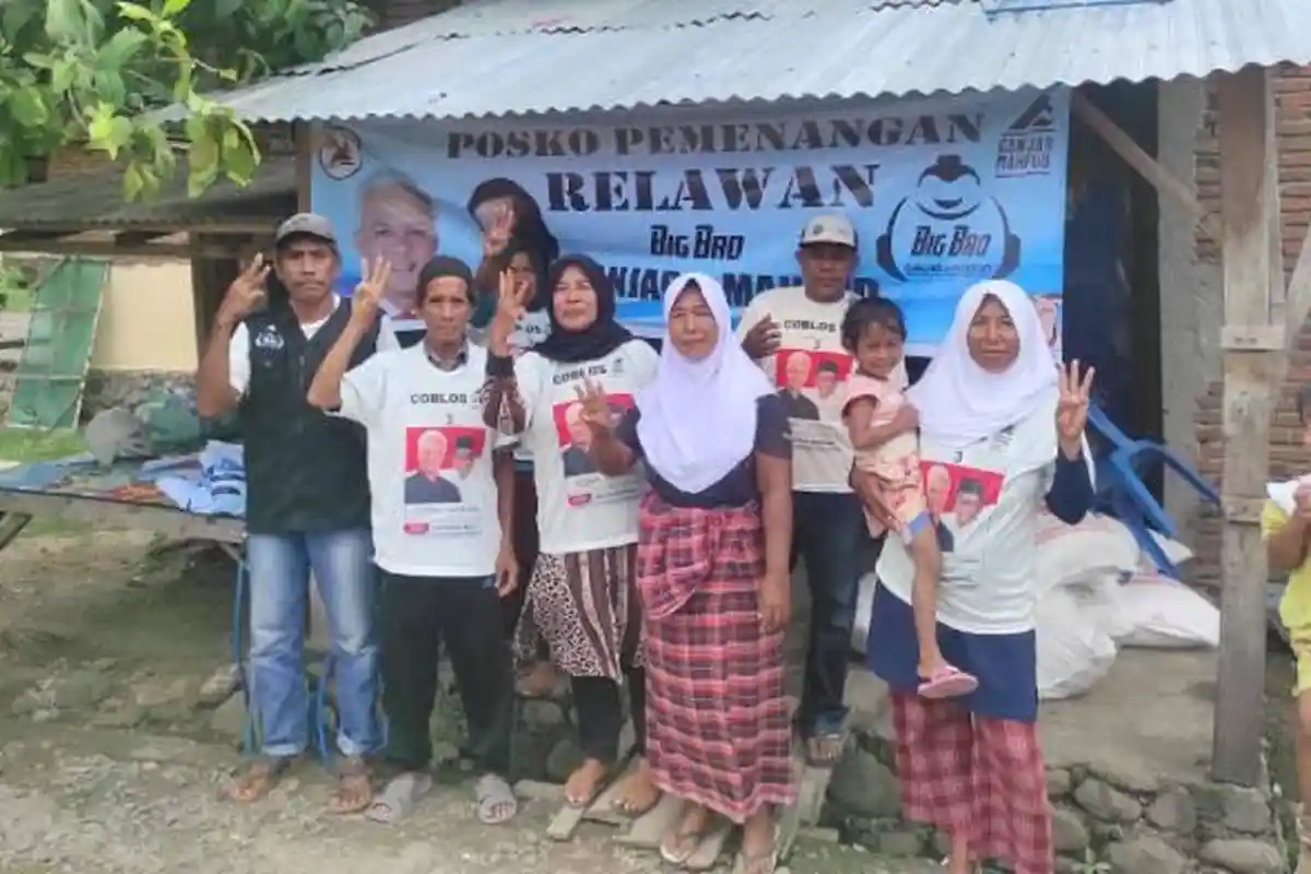Relawan Big Bro NTB Kawal Suara Ganjar-Mahfud dengan Membangun Puluhan Posko Pemenangan