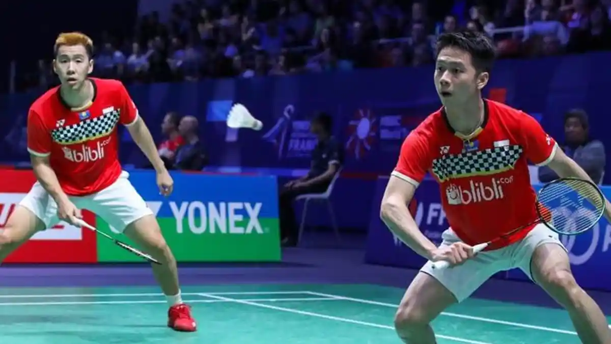 Hasil French Open 2019 Terbaru Marcus/Kevin Lolos ke Final, Hajar Wakil Taiwan dalam 43 Menit