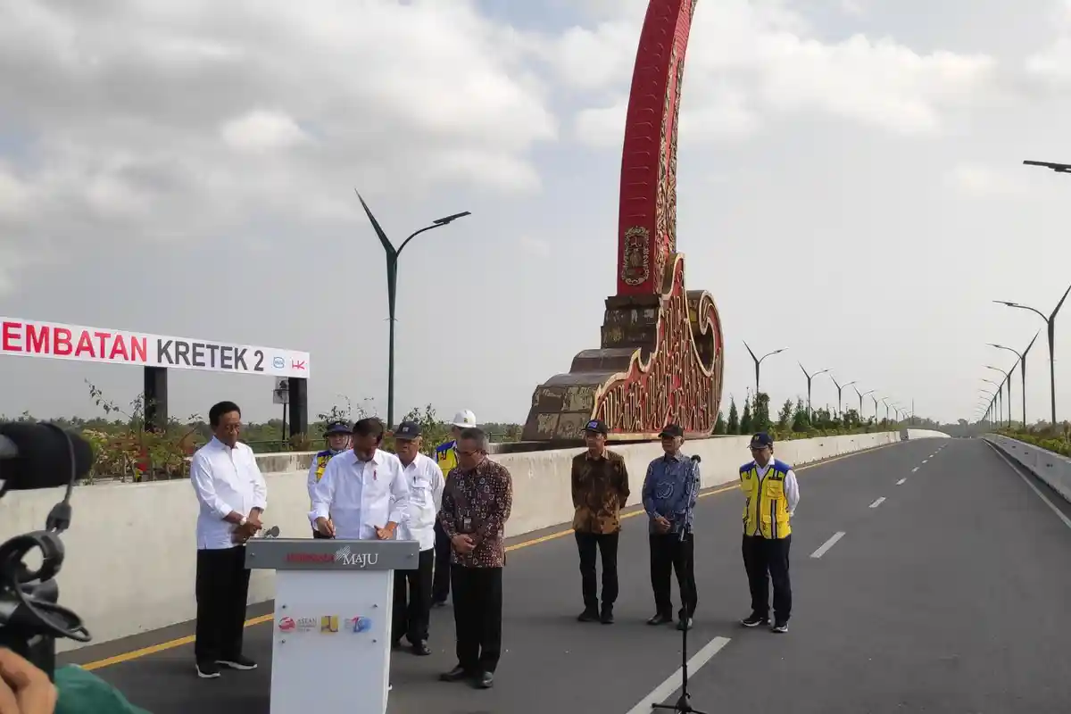 Ini Makna Ornamen di Jembatan Kretek 2 di Bantul yang Menjadi Landmark Baru DI Yogyakarta