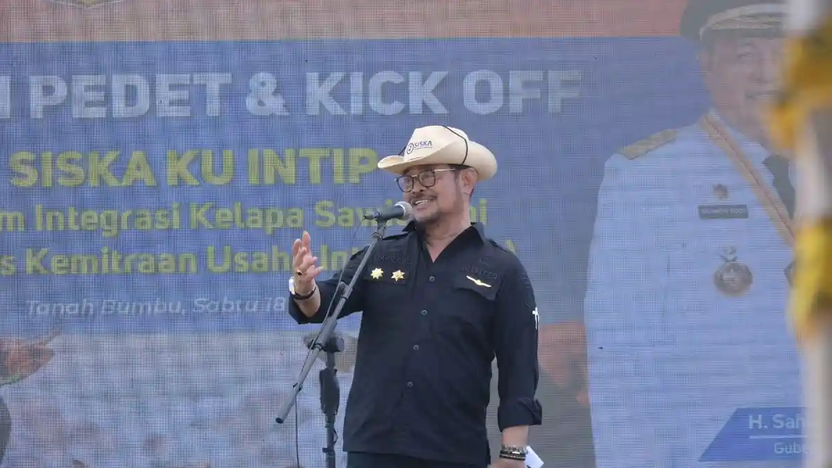 Mentan SYL Dorong Integrasi Sapi-Sawit untuk Kembangkan Pasar Daging dan Susu Lokal