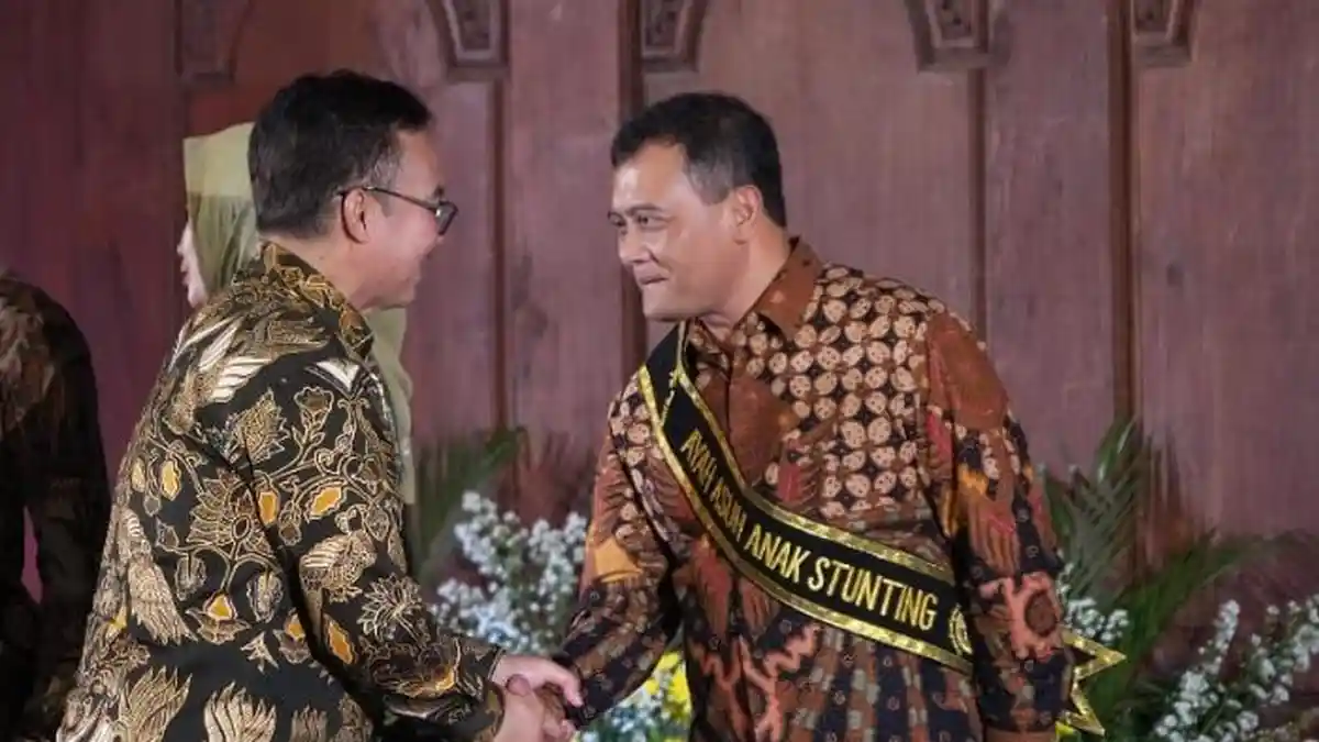 Irjen Pol Ahmad Luthfi dikukuhkan sebagai Ayah Asuh Anak Stunting