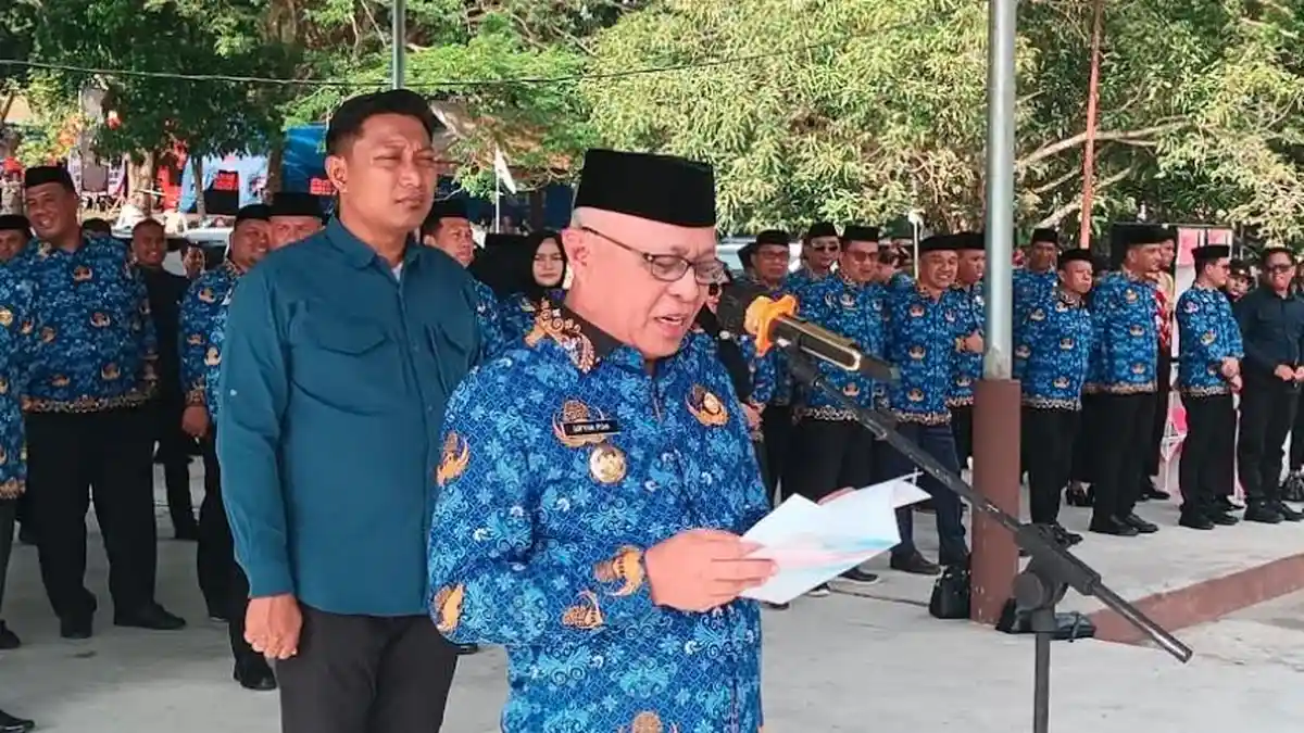 Bupati Gorontalo Pimpin Apel Korpri, Canangkan Restorasi Daerah hingga Persiapan Peran Saka Nasional
