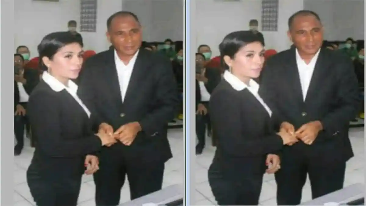 Mantan Bupati Ngada Marianus Sae Pasang Cincin ke Jari Wanita Cantik, Menikah Lagi?