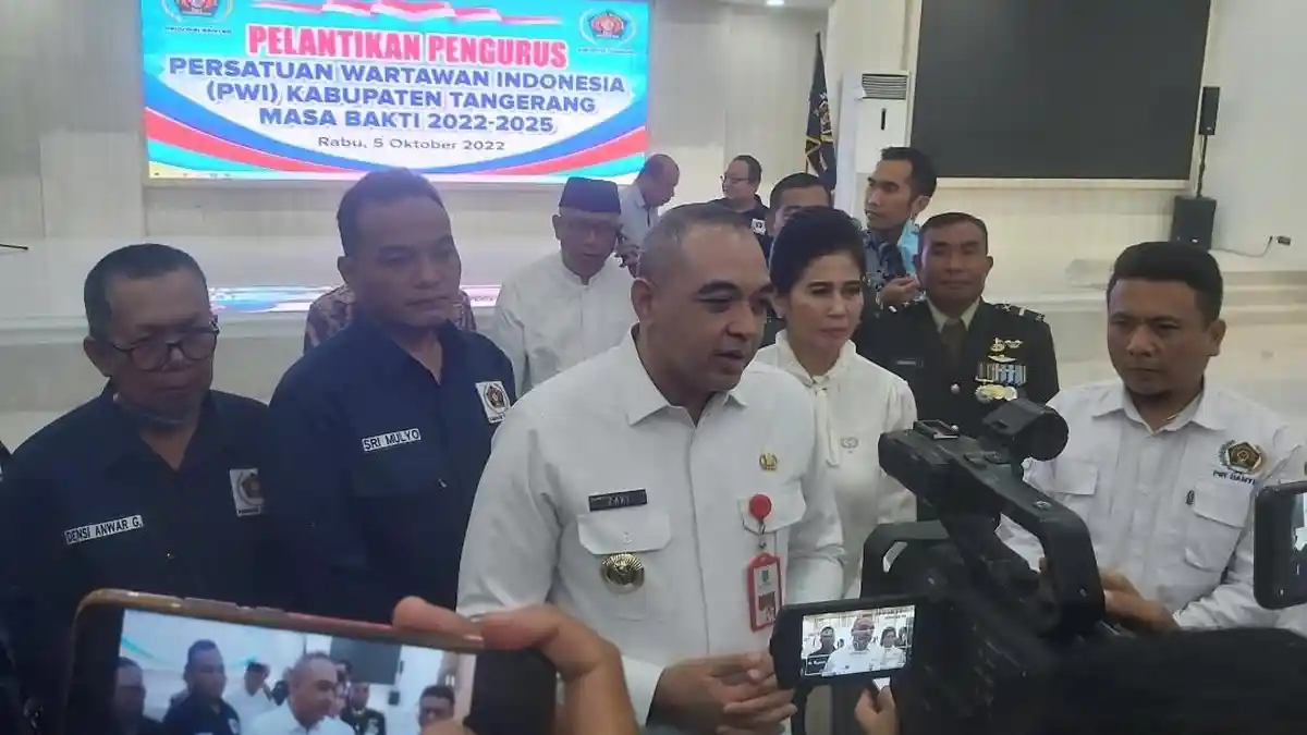 Bupati Tangerang Ahmed Zaki Iskandar Tekankan Pentingnya Pendidikan Jurnalistik Bagi Wartawan   