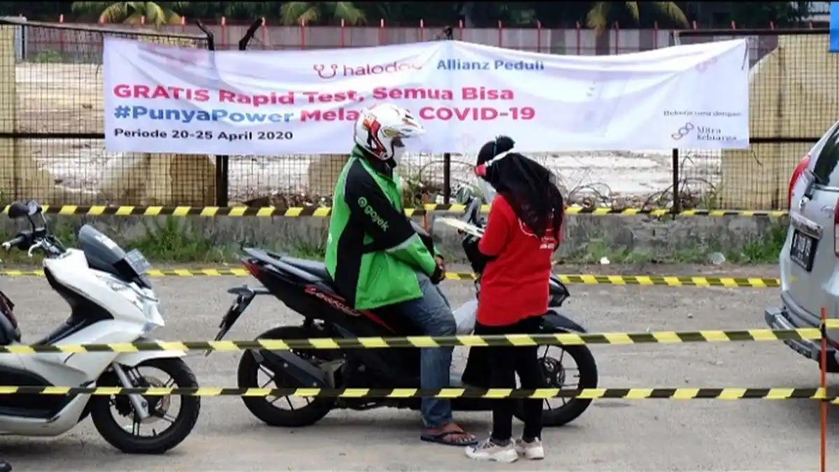 Hingga 25 April, Allianz Indonesia dan Halodoc Layani Rapid Test Gratis untuk Warga Zona Merah DKI