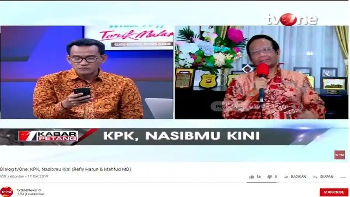 2 Profesor Bongkar Persoalan Awal Draf UU KPK Melemahkan, Pakar Hukum: Pasal yang Sengaja Diselipkan