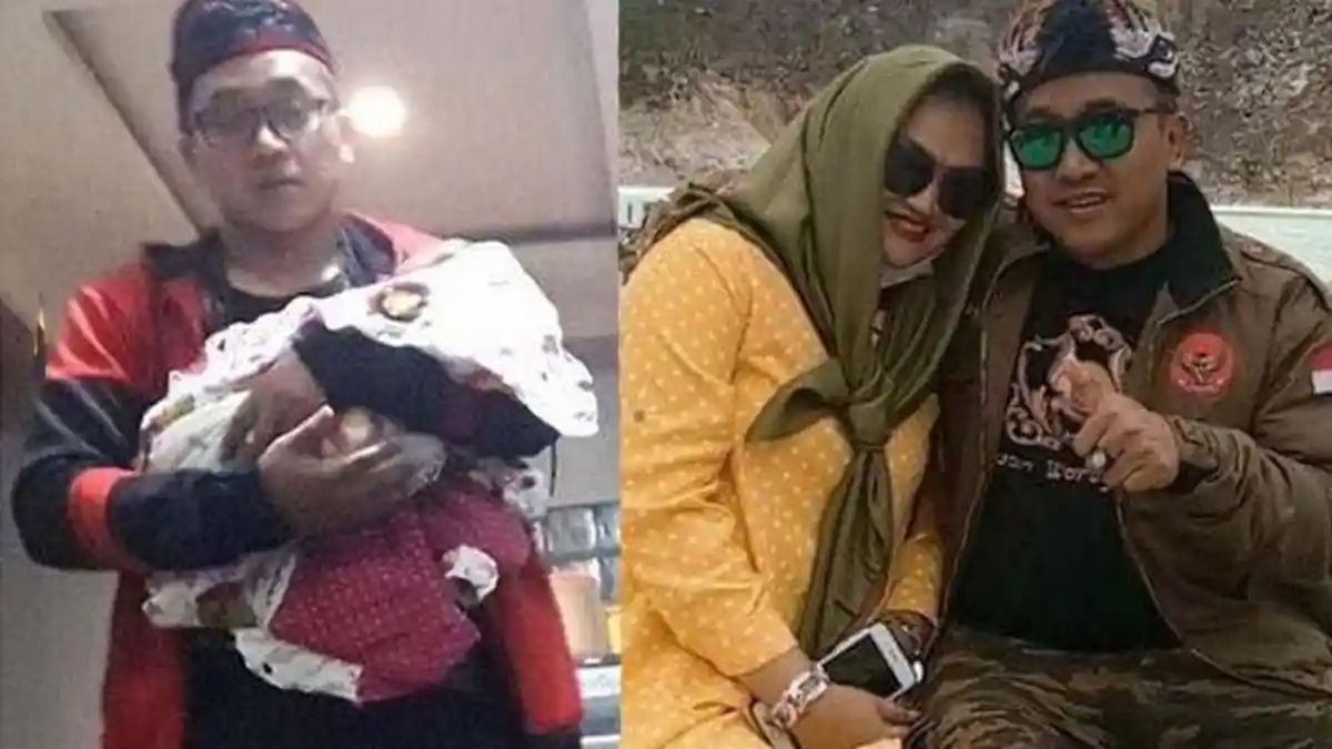 Dengarkan Hasil Autopsi Lina Jubaedah, Teddy Sampai Bawa Bayi Kecilnya ke Polresta Bandung